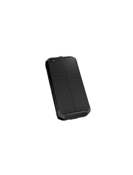 ÷ Powerbank platinet camping 10000mah cargador solar inalambrico 15w linterna 2xusb-a 1xusb-c