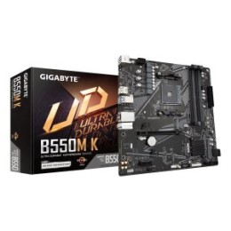÷ Pb gigabyte b550m k m-atx skt am4 4xddr4 3200mhz hdmi displayport lan m.2