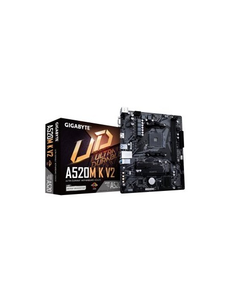 ÷ Pb gigabyte a520m k v2 m-atx skt am5 2xddr4 3200mhz hdmi vga lan m.2