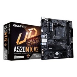 ÷ Pb gigabyte a520m k v2 m-atx skt am5 2xddr4 3200mhz hdmi vga lan m.2